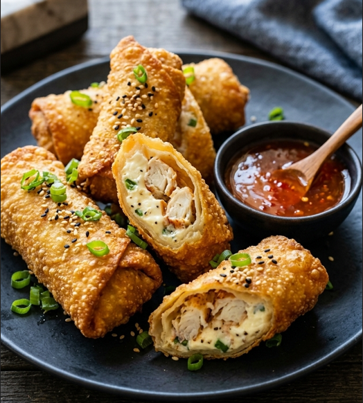 Crab Rangoon Egg Rolls Recipe: Crispy, Creamy, and Flavorful