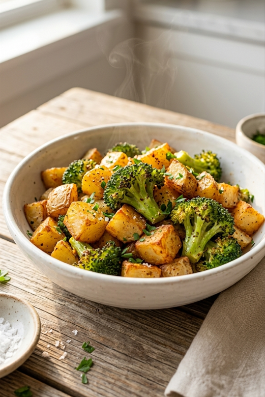 Air Fryer Broccoli and Potatoes Recipe: Crispy, Healthy, and Easy