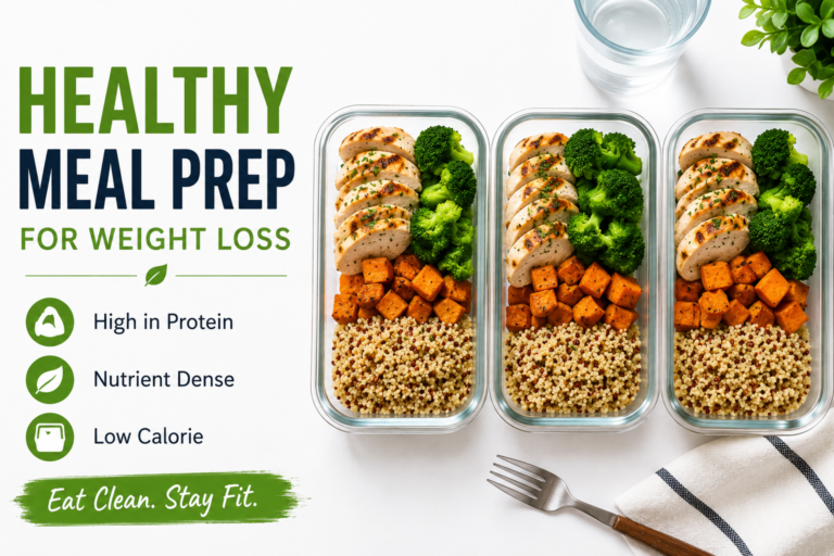 healthy meal prep for weight loss