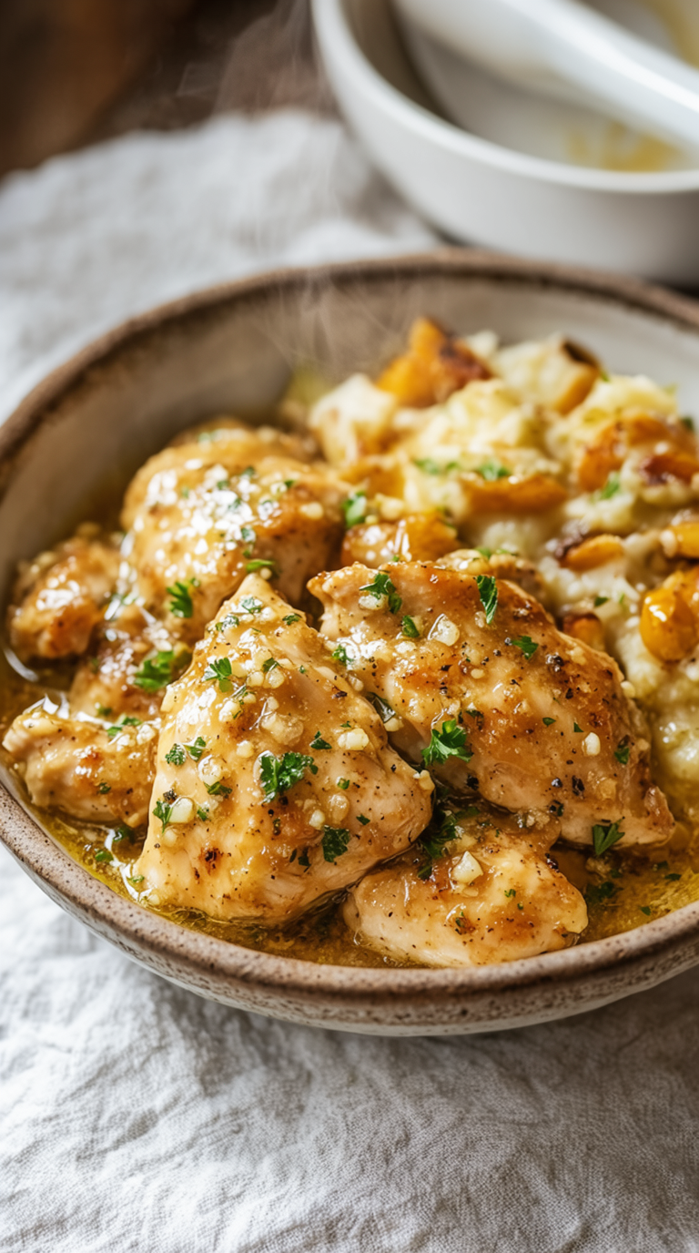 Crockpot Garlic Butter Chicken Recipe: Tender, Juicy, and Full of Flavor